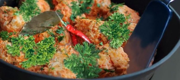 Ленивые голубцы на сковороде