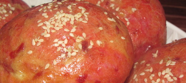 Свекольные булочки