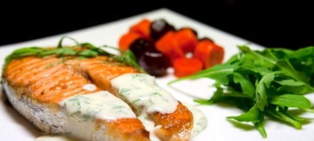 Соус к стейку из семги