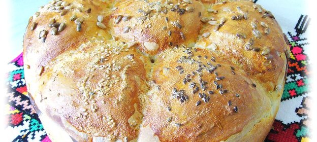 Белый хлеб Ромашка на кефире