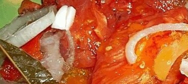 Помидоры в желе на зиму