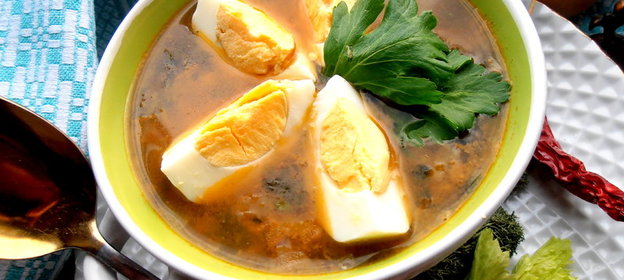 Щи из крапивы