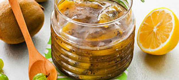 Зеленый джем в мультиварке