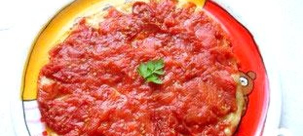 Томатная лепешка