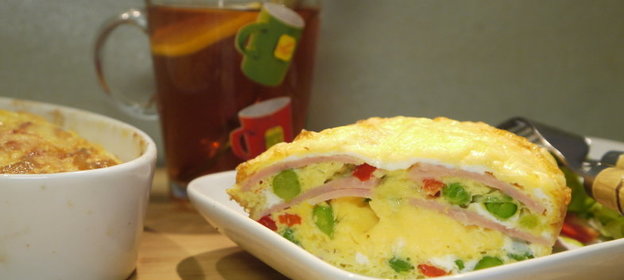 Яичница-лазанья