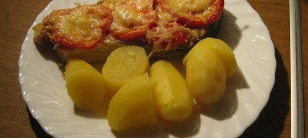 Стейки семги Лимонные-запеченые(мой вариант)