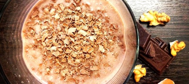 Шоколадно-ореховый смузи