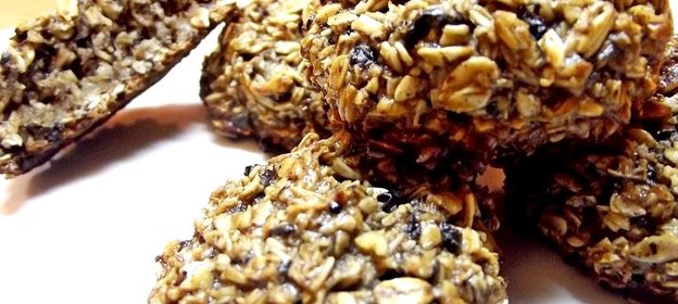 Грубое овсяное печенье