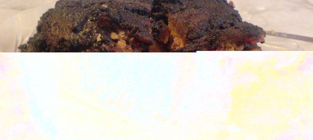 Кекс кофейный со смородиной