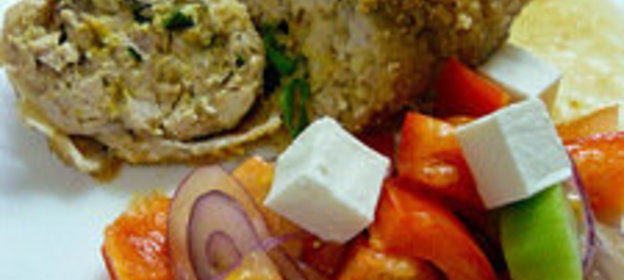 Рыбные стейки с каперсами