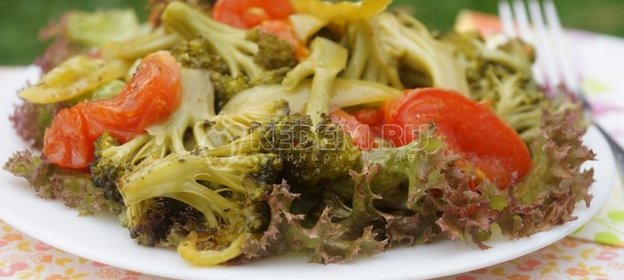 Запеченные овощи в духовке