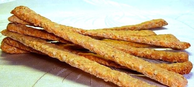 Овсяные палочки с сыром