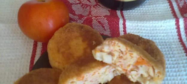 КОТЛЕТЫ с крабовыми палочками за 30 минут...Легкий ужин в пятницу)))