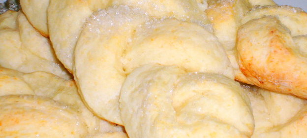 Творожные булочки - косички