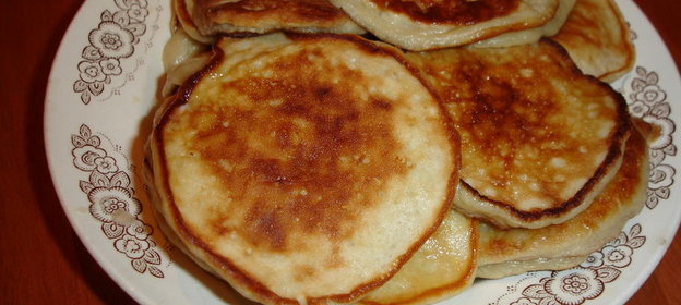 Оладьи грушевые