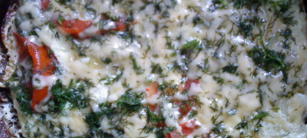 яичница по быстрому