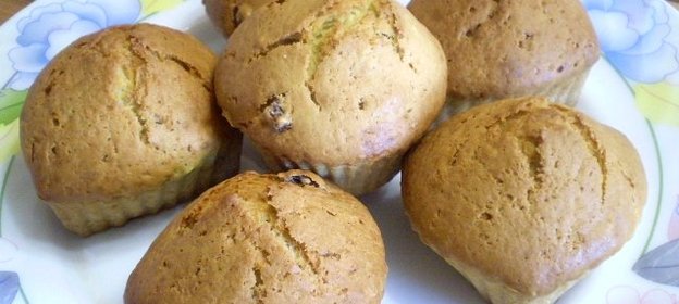 Кексы в формочках силиконовых