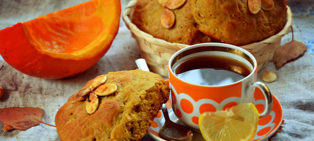 Тыквенно-овсяные булочки