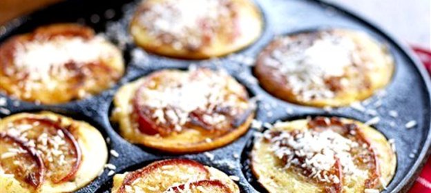 Оладьи с яблоками