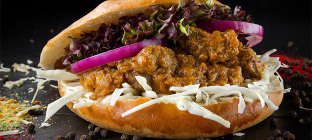 Бургер с гуляшом