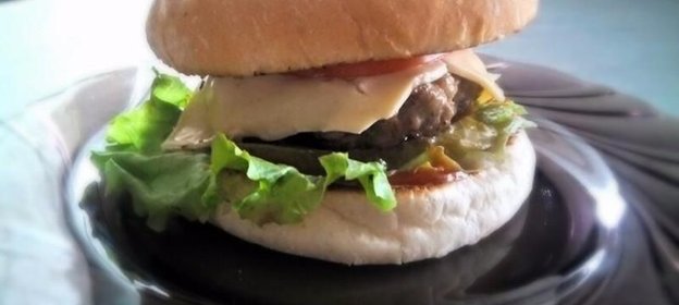 Сочный бургер