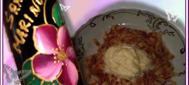 Pasta freska con Crema - Паста с соусом Альфредо