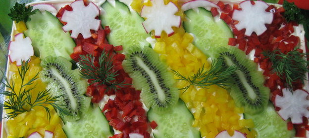 Салат Морские Акварели