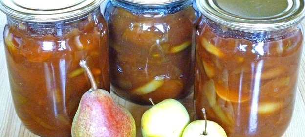 Джем из яблок и груш