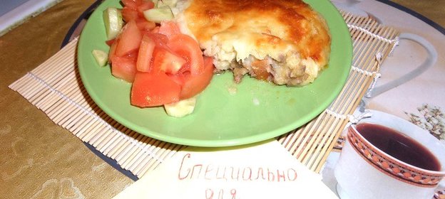 Запеканка Нежность под пармезаном