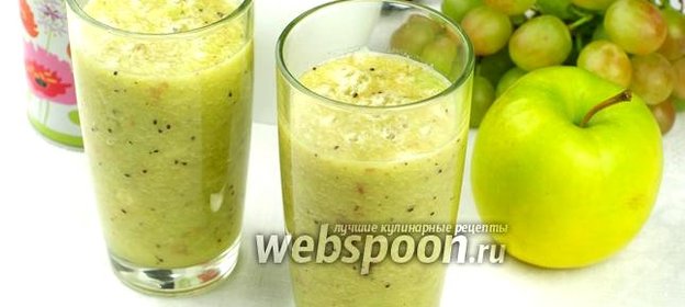 Яблочный смузи