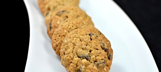 Овсяное печенье с изюмом