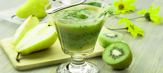 Смузи из груши и киви