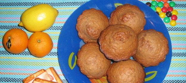 Маффины шоколадно-ореховые