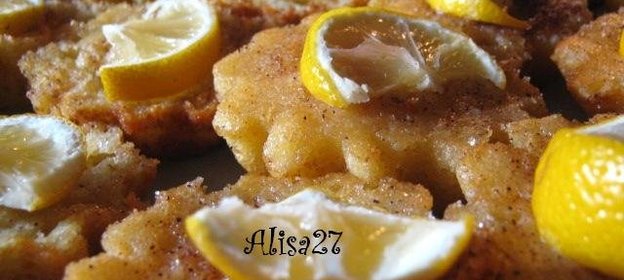 Лимонные маффины