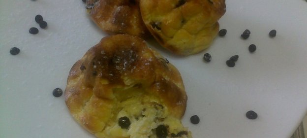 Творожная запеканка-суфле с шоколадными каплями