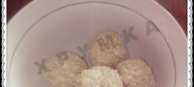 Творожно-банановое печенье