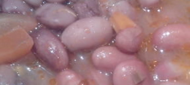 Бульон со спаржей и кнелями