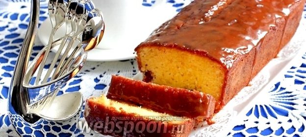 Апельсиновый кекс на рисовой муке