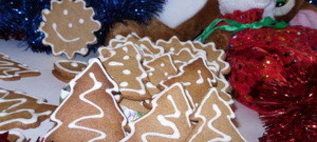 Рождественское имбирно-коричное печенье