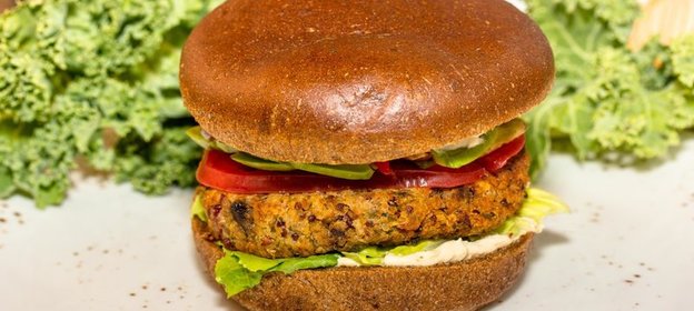 Веганский бургер