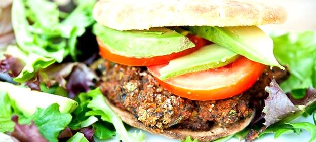 Вегетарианские бургеры с фасолью