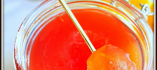 Желе из айвы с ройбошем. Тест-драйв. Спасибо Ирочке nira60