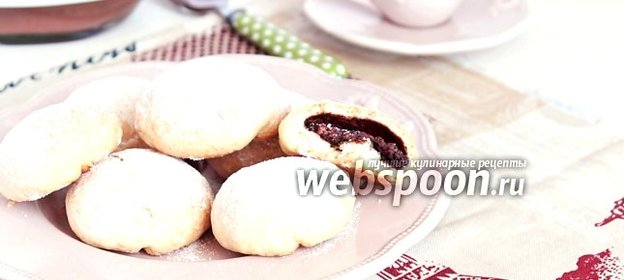 Печенье с начинкой из Нутеллы