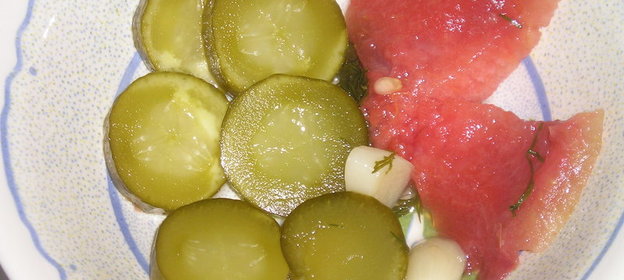 Соленые огурцы ( два в одном)