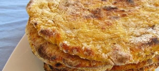 Лепешки без масла из кус-куса