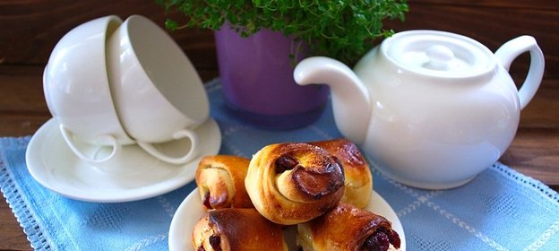 Сладкие булочки на кефире