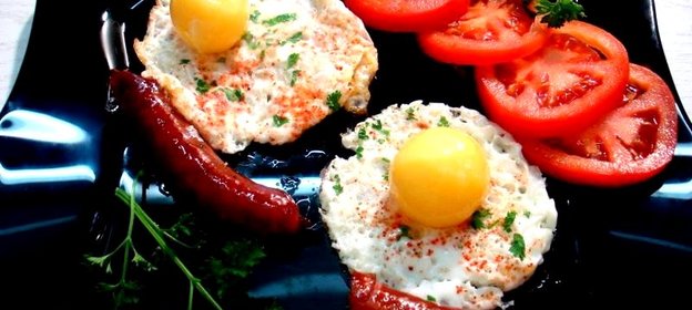 Яичница праздничная