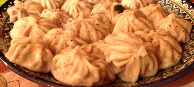 Хинкали с мацони