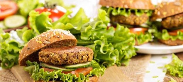 Вегетарианский бургер