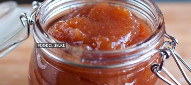 Грушевый джем с ванилью